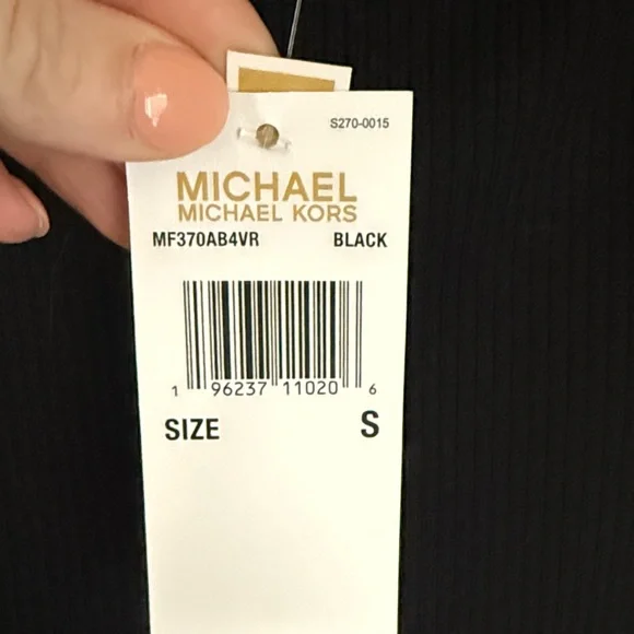 MICHAEL Michael Kors Classic Black Midi Pencil Skirt - Picture 3 of 9